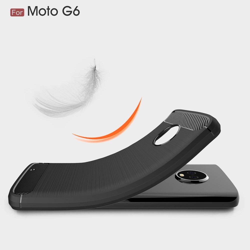 Brushed TPU Case for Moto G6 black