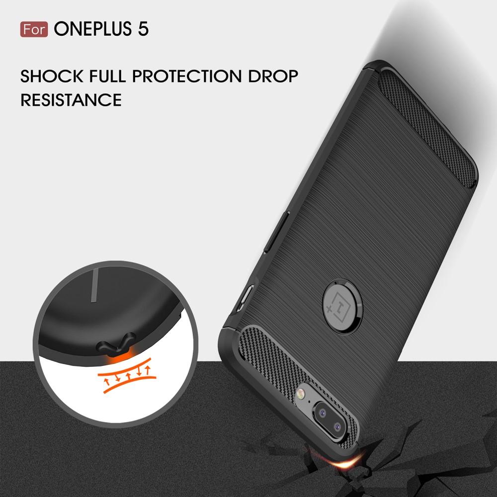 Brushed TPU Case for OnePlus 5 black
