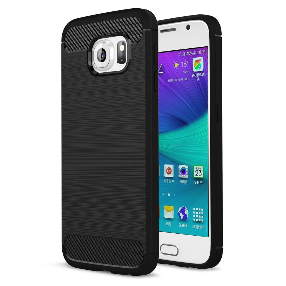Brushed TPU Case for Samsung Galaxy S6 black