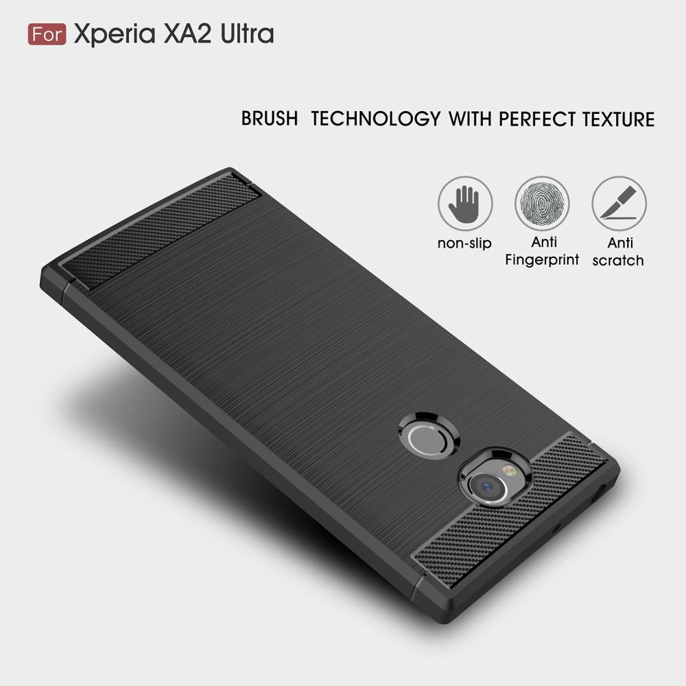 Brushed TPU Case for Sony Xperia XA2 Ultra black
