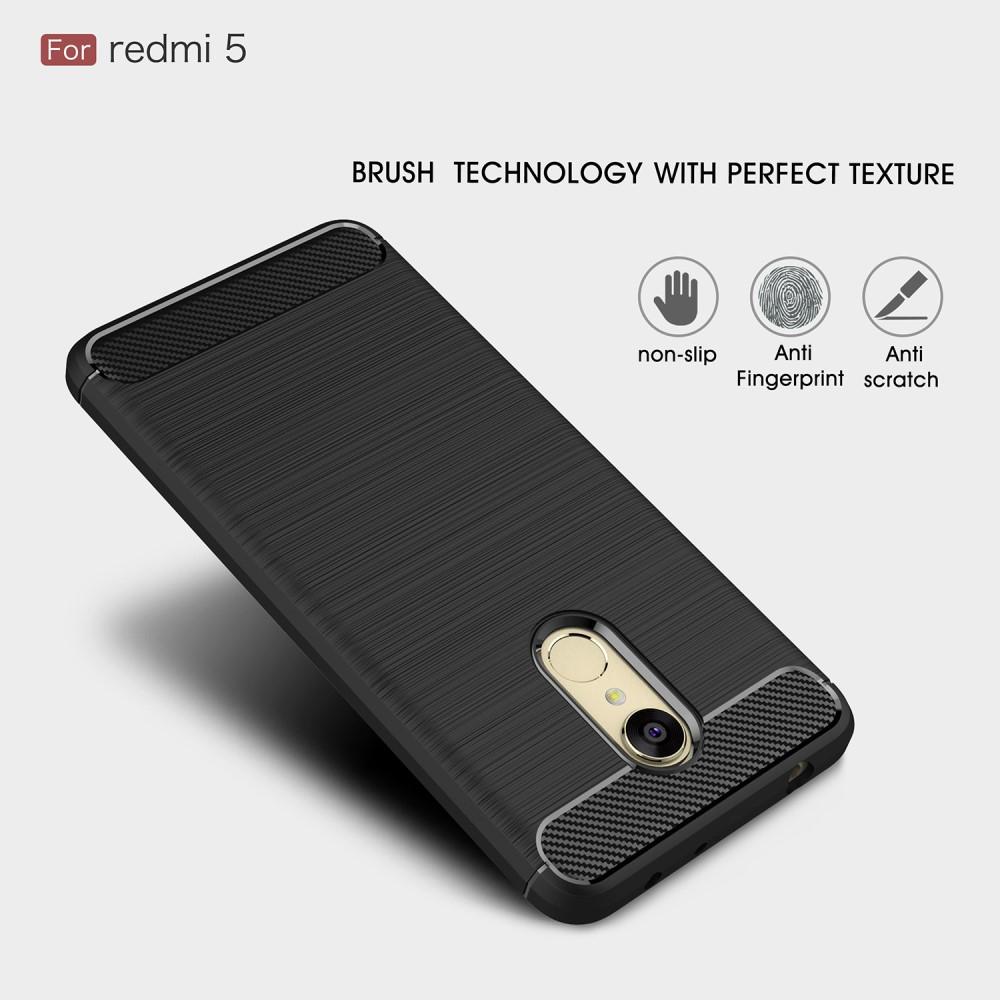 Brushed TPU Case for Xiaomi Redmi 5 black