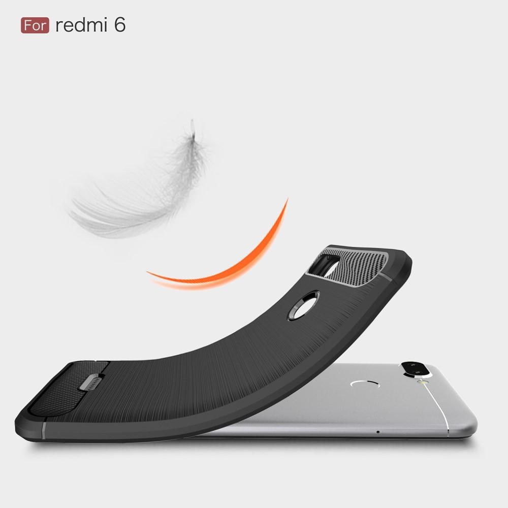 Brushed TPU Case for Xiaomi Redmi 6 black