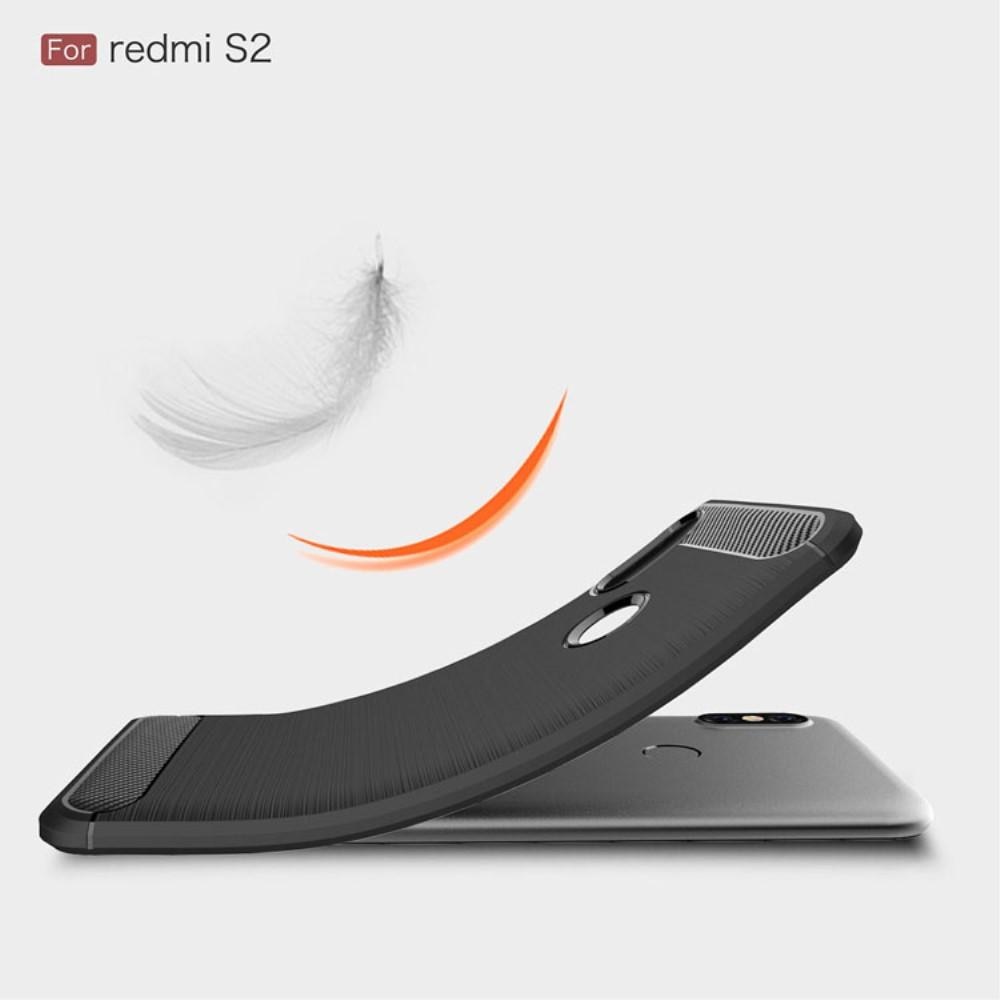 Brushed TPU Case for Xiaomi Redmi S2 black