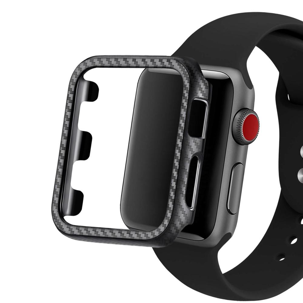 Carbon Case Apple Watch 44mm svart