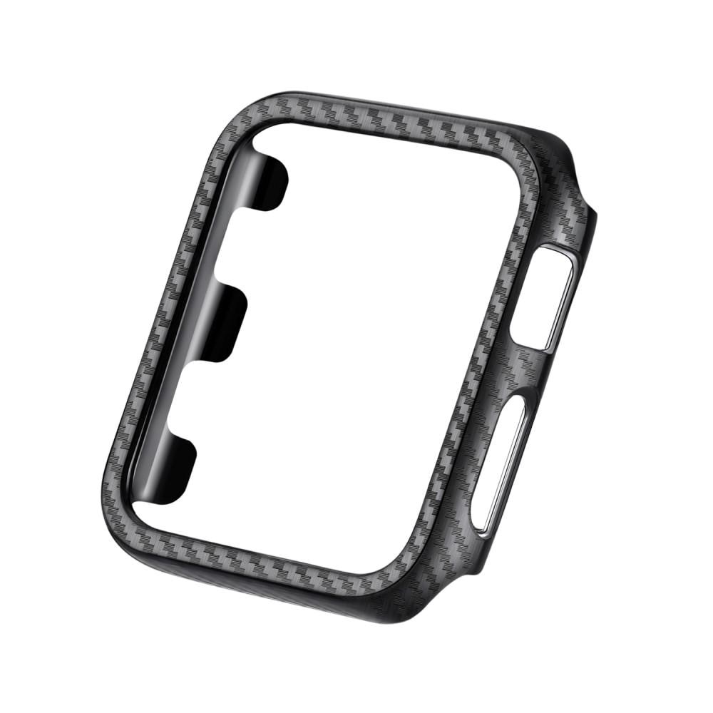 Carbon Case Apple Watch 44mm svart