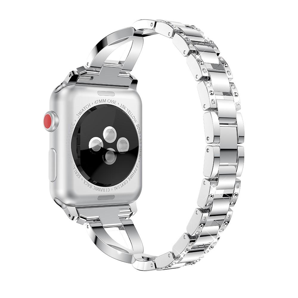 Crystal Bracelet Apple Watch SE 44mm Silver