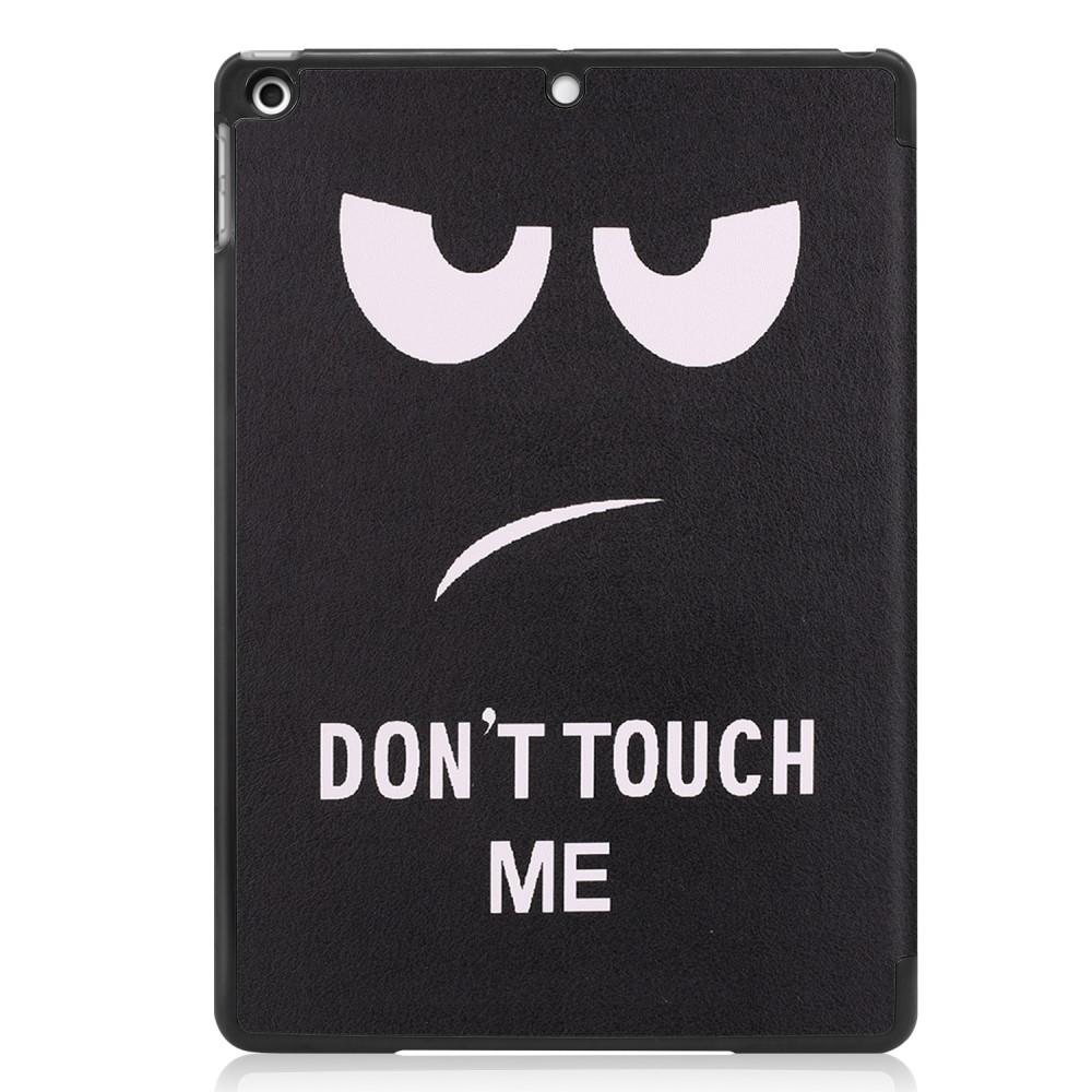 Fodral Tri-fold iPad 10.2 9th Gen (2021) - Don't Touch Me