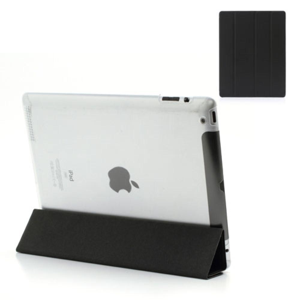 Fodral Tri-fold Apple iPad 2/3/4 svart