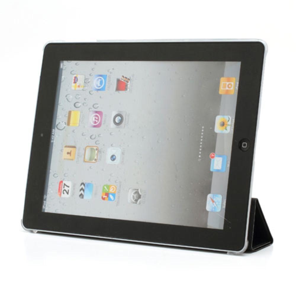 Fodral Tri-fold Apple iPad 2/3/4 svart