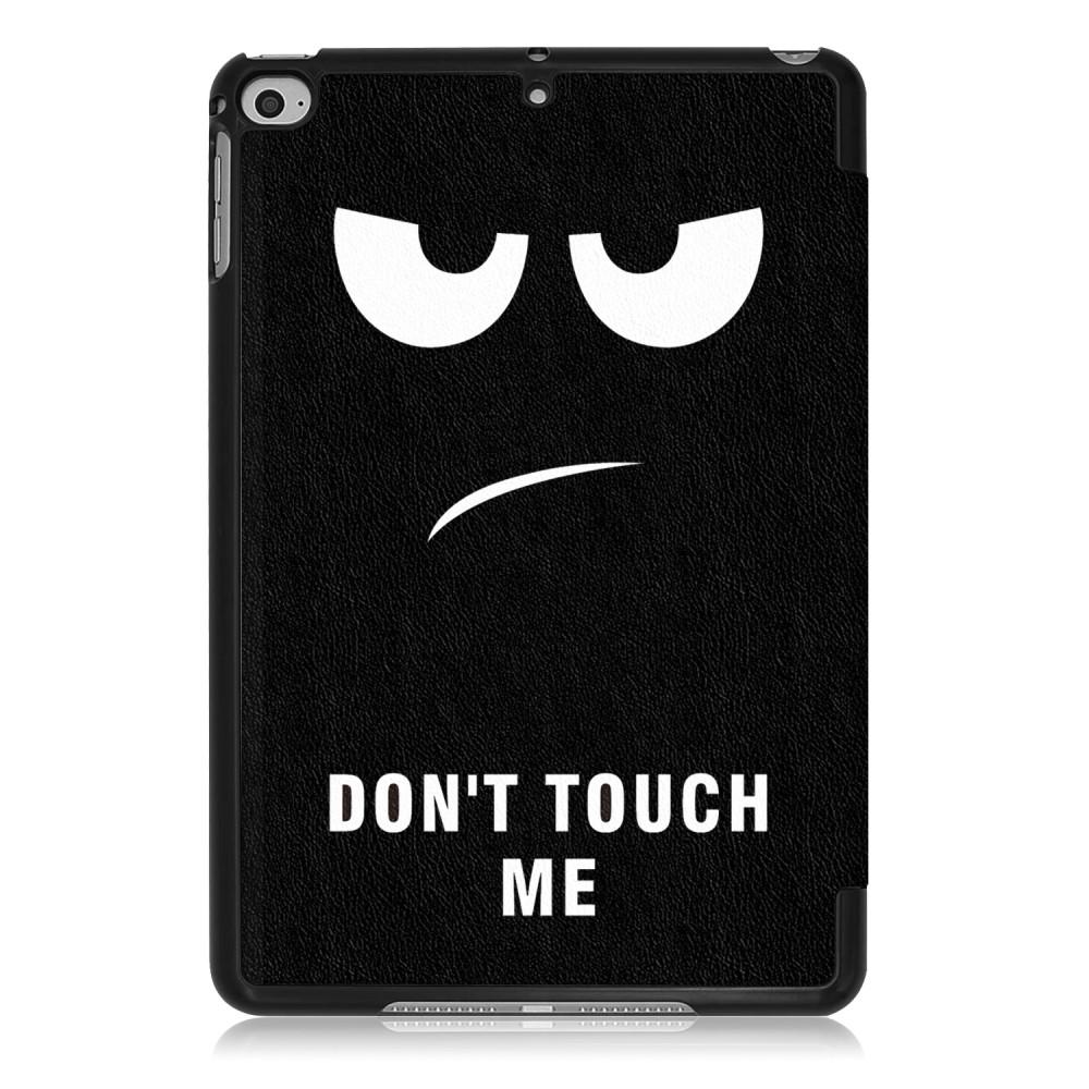 Fodral Tri-fold Apple iPad Mini 2019 - Don't Touch Me