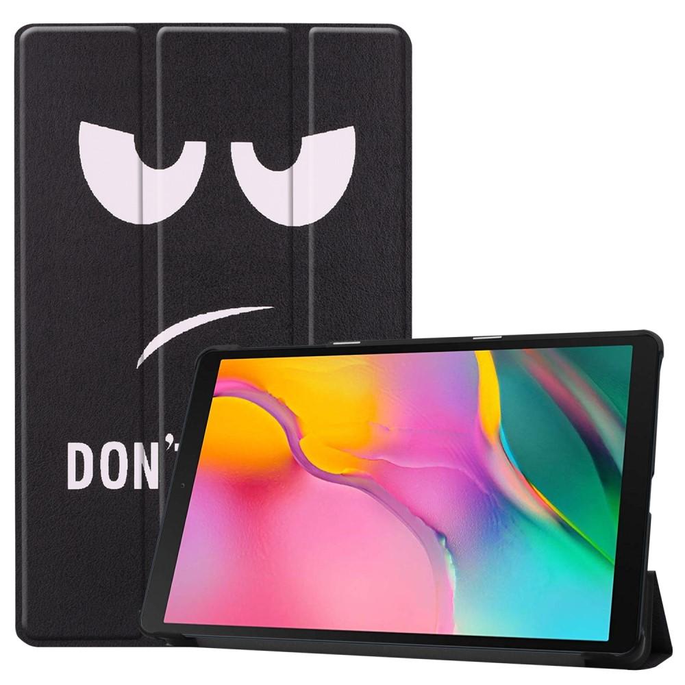 Fodral Tri-fold Galaxy Tab A 10.1 2019 - Don't Touch Me