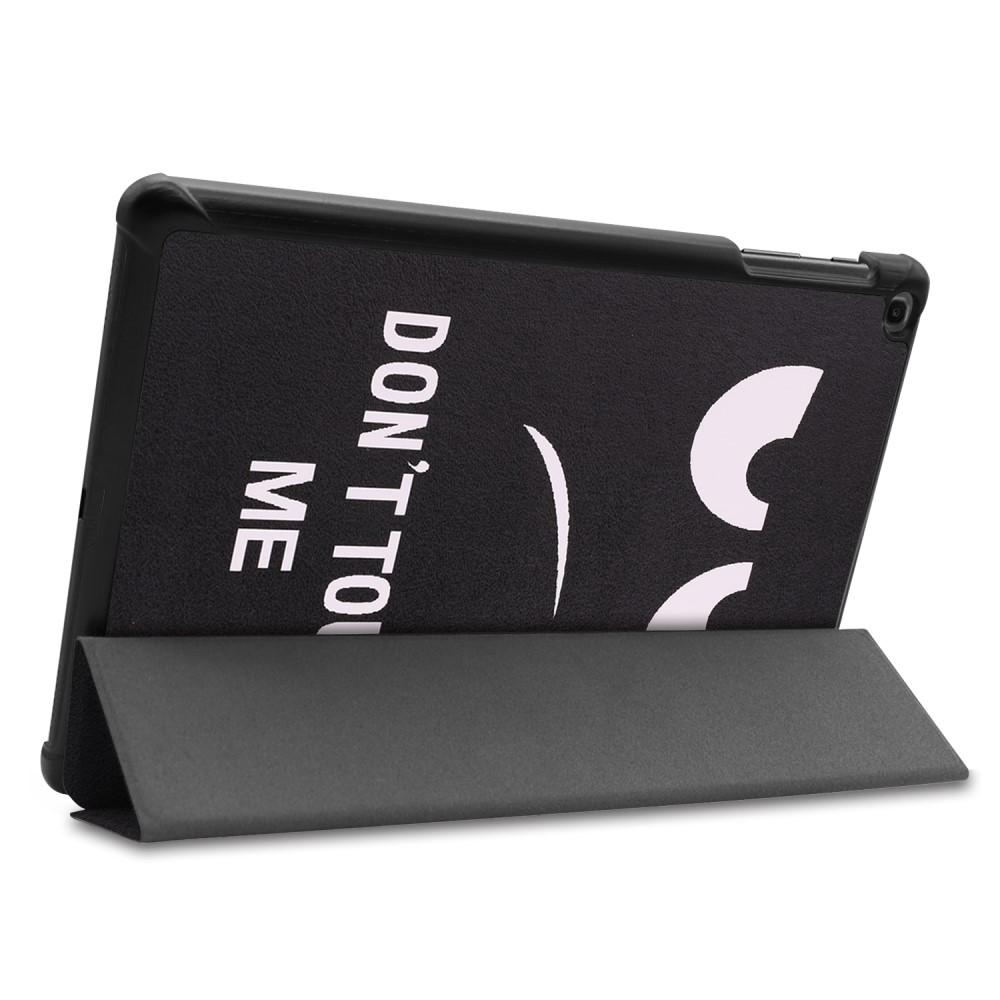 Fodral Tri-fold Galaxy Tab A 10.1 2019 - Don't Touch Me