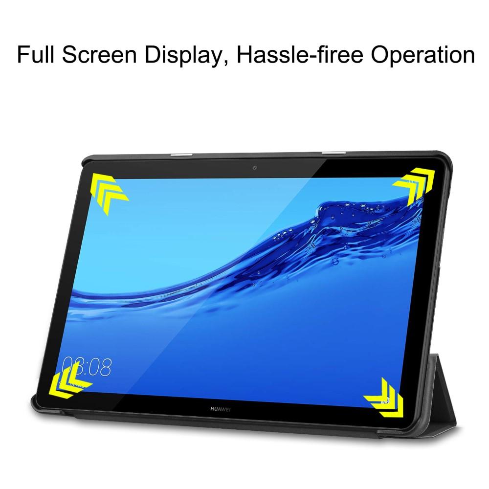 Fodral Tri-fold Huawei MediaPad T5 10 svart