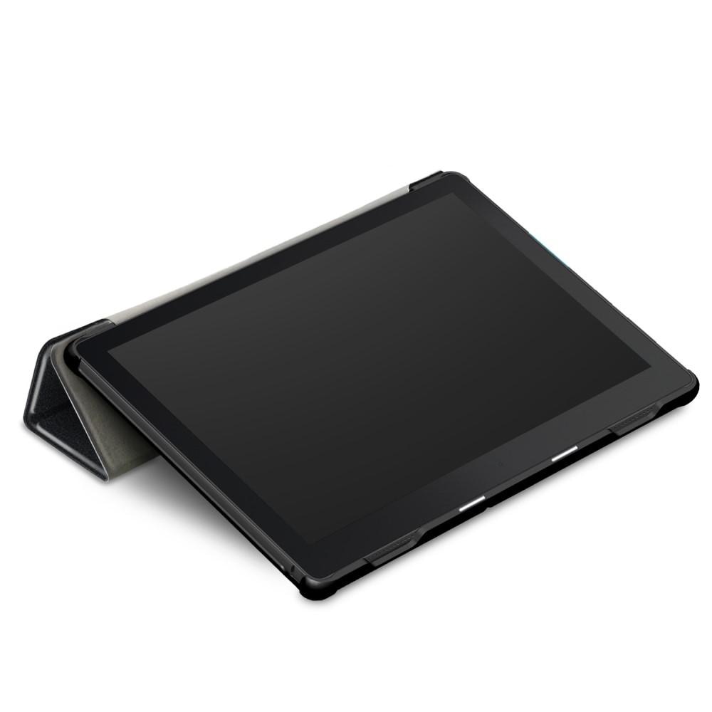 Fodral Tri-fold Lenovo Tab E10 svart