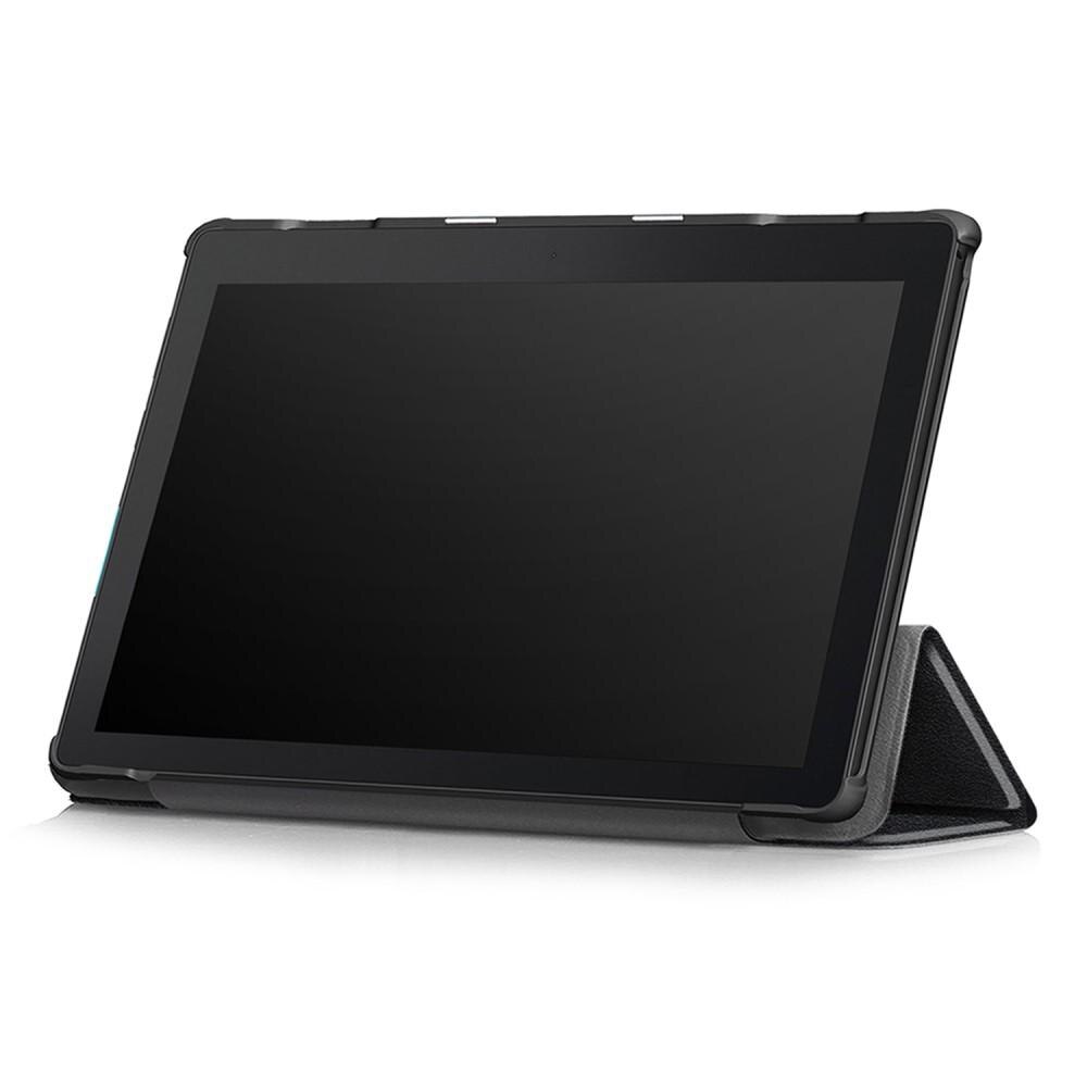 Fodral Tri-fold Lenovo Tab E10 svart