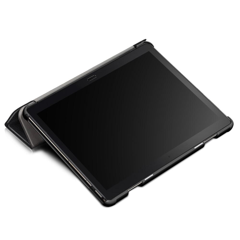 Fodral Tri-fold Lenovo Tab P10 svart