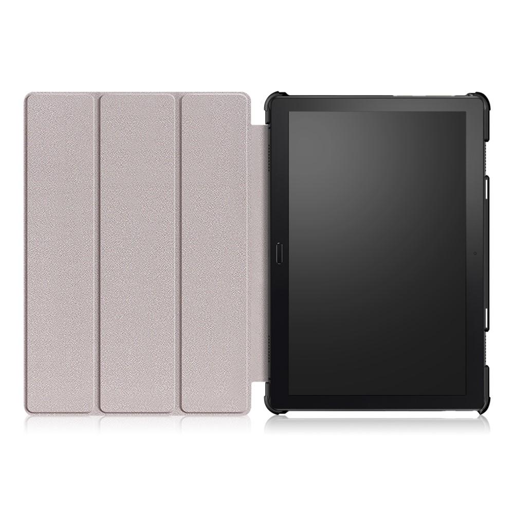 Fodral Tri-fold Lenovo Tab P10 svart