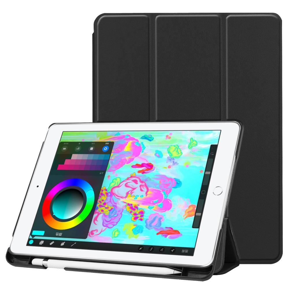 Fodral Tri-fold med Pencil-hållare iPad Air 2 9.7 (2014) svart
