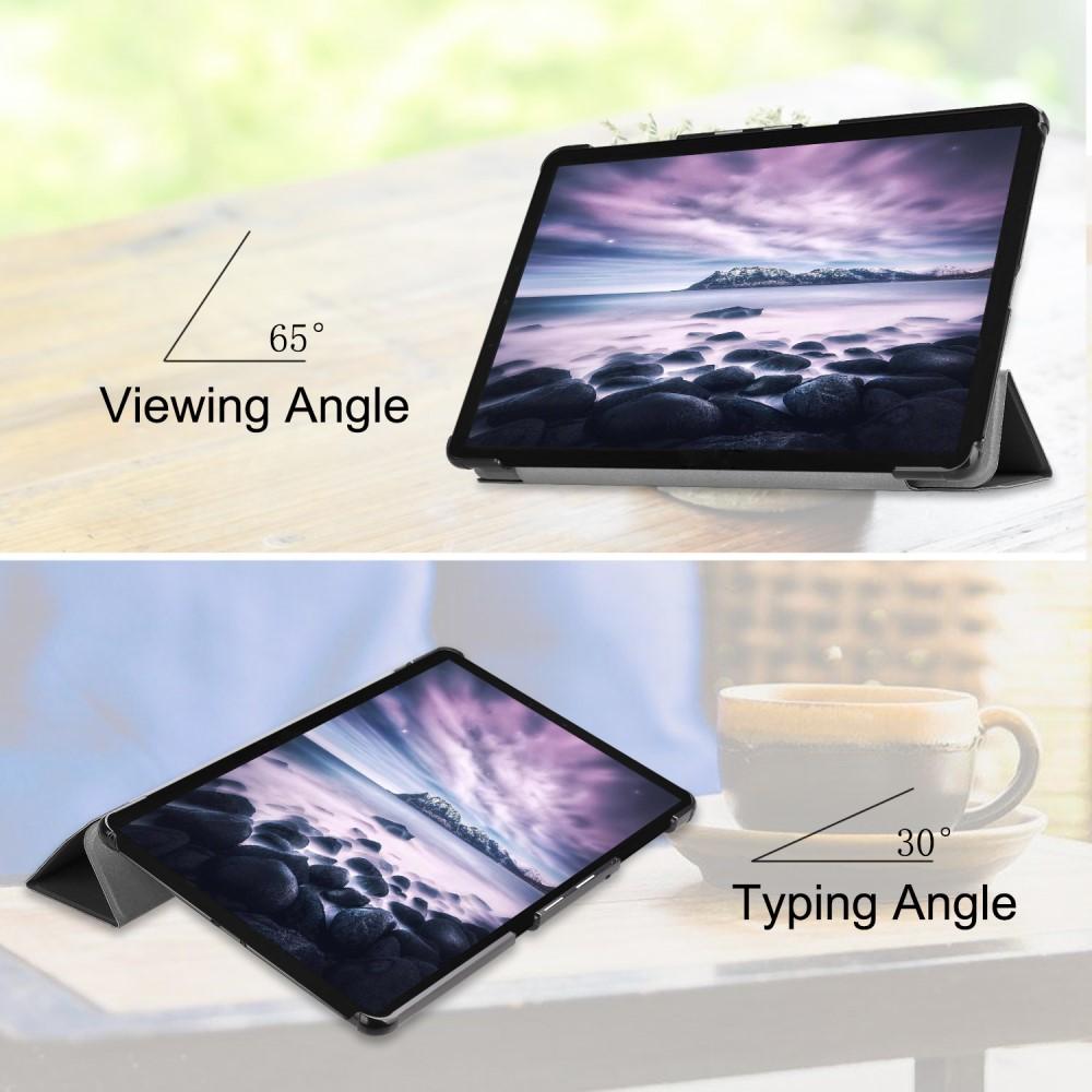 Fodral Tri-fold Samsung Galaxy Tab A 10.5 (2018) Svart
