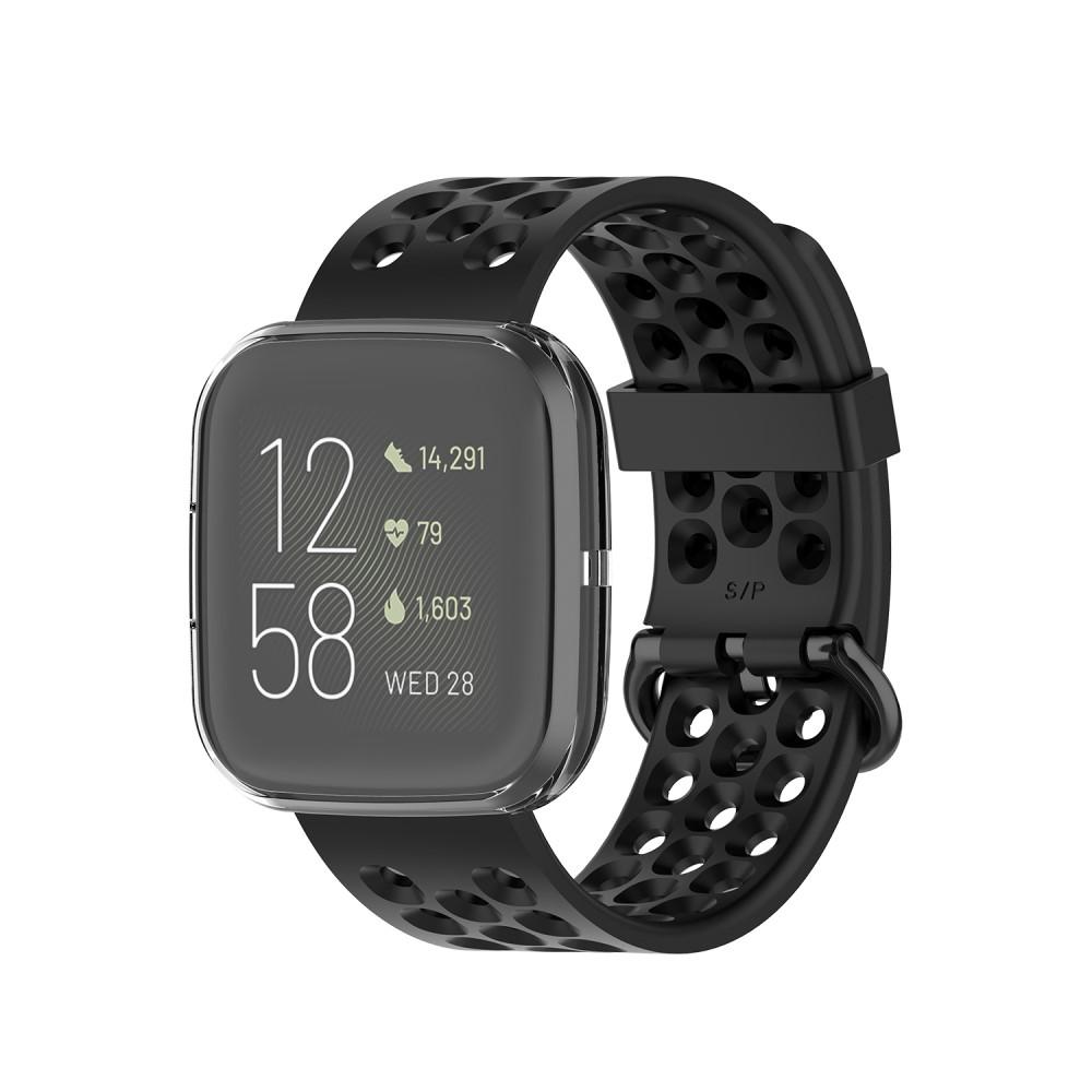 Heltäckande Skal Fitbit Versa 2 transparent