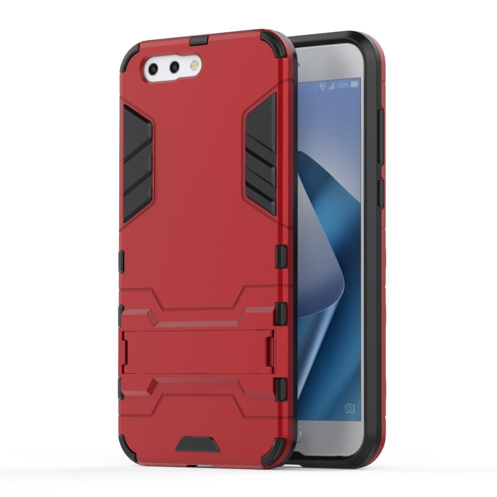 Hybridskal Tech Asus ZenFone 4 röd/svart