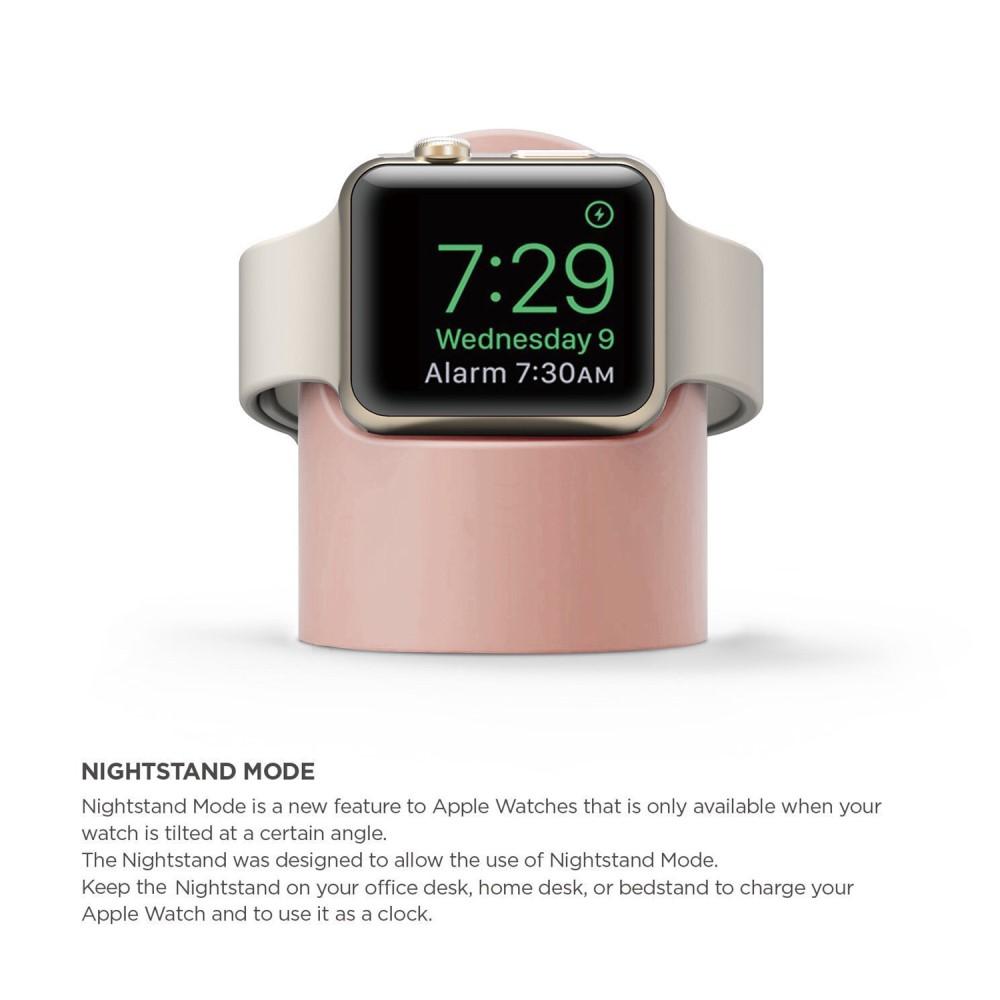 Laddningsställ Apple Watch rosa