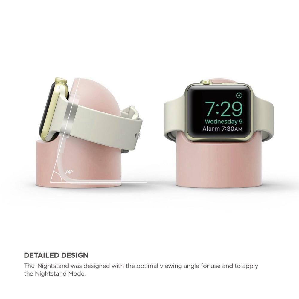 Laddningsställ Apple Watch rosa