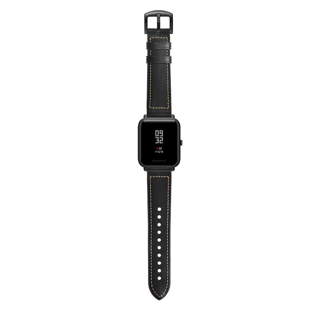 Premium Läderarmband   Svart