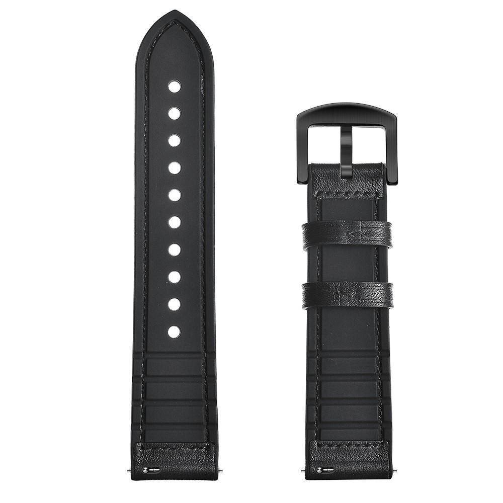 Premium Läderarmband   Svart