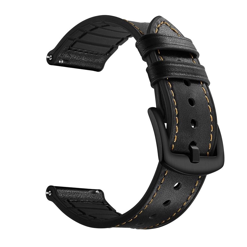 Premium Läderarmband   Svart