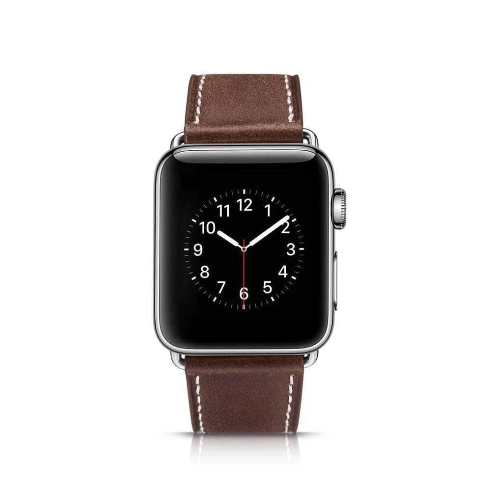 Läderarmband Apple Watch Ultra 49mm brun