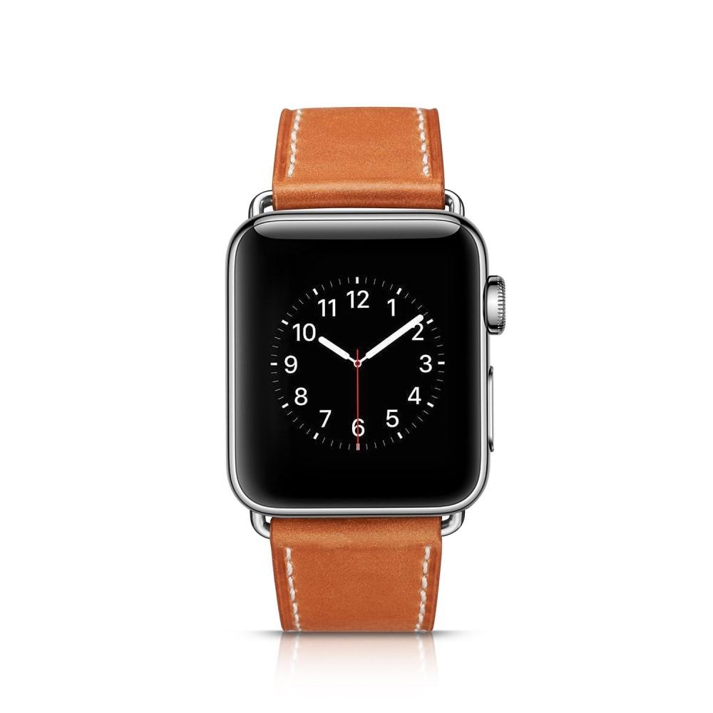 Läderarmband Apple Watch SE 40mm cognac