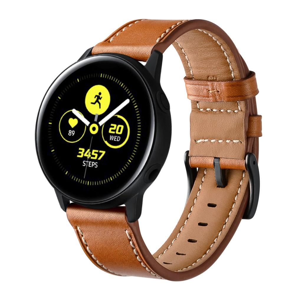 Läderarmband Samsung Galaxy Watch 42mm cognac