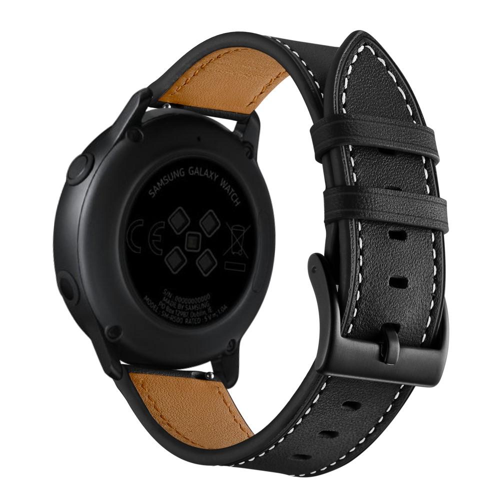 Läderarmband Samsung Galaxy Watch 5 Pro svart