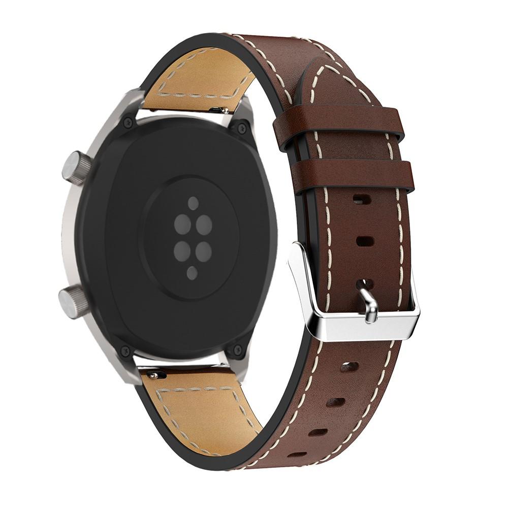 Läderarmband Huawei Watch GT/GT 2 46mm/GT 2e brun