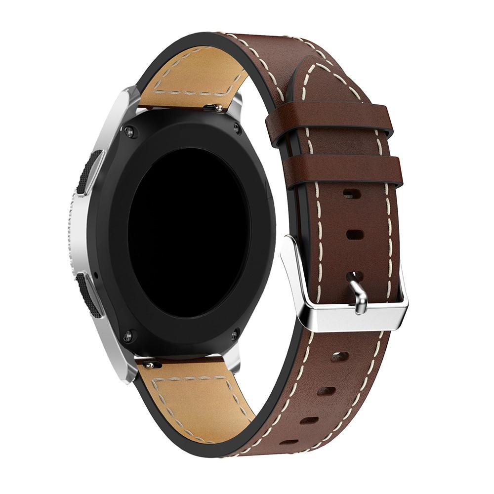 Läderarmband Garmin Vivoactive 4 brun