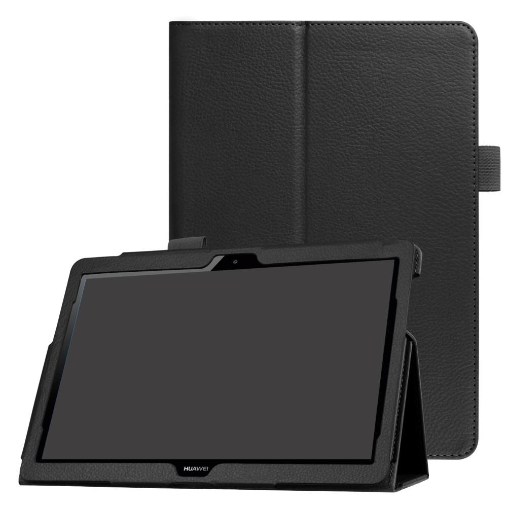Läderfodral Huawei Mediapad T3 10 svart