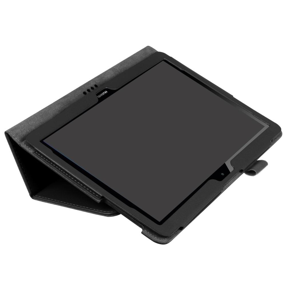 Läderfodral Huawei Mediapad T3 10 svart