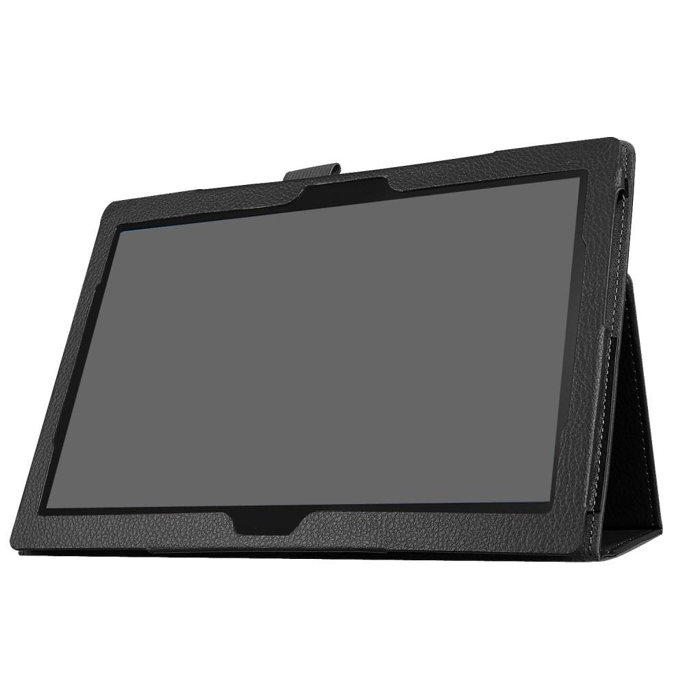 Läderfodral Lenovo Tab 4 10/Tab 4 10 Plus svart