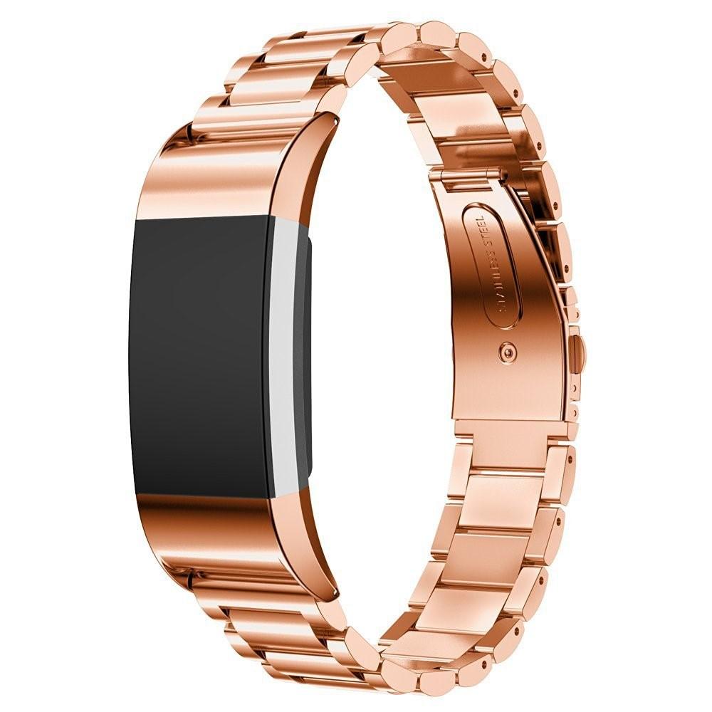 Metallarmband Fitbit Charge 2 roséguld