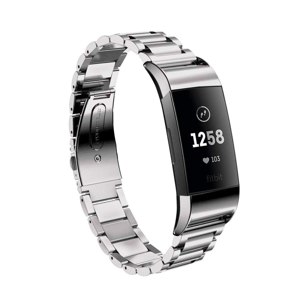 Metallarmband Fitbit Charge 3/4 silver