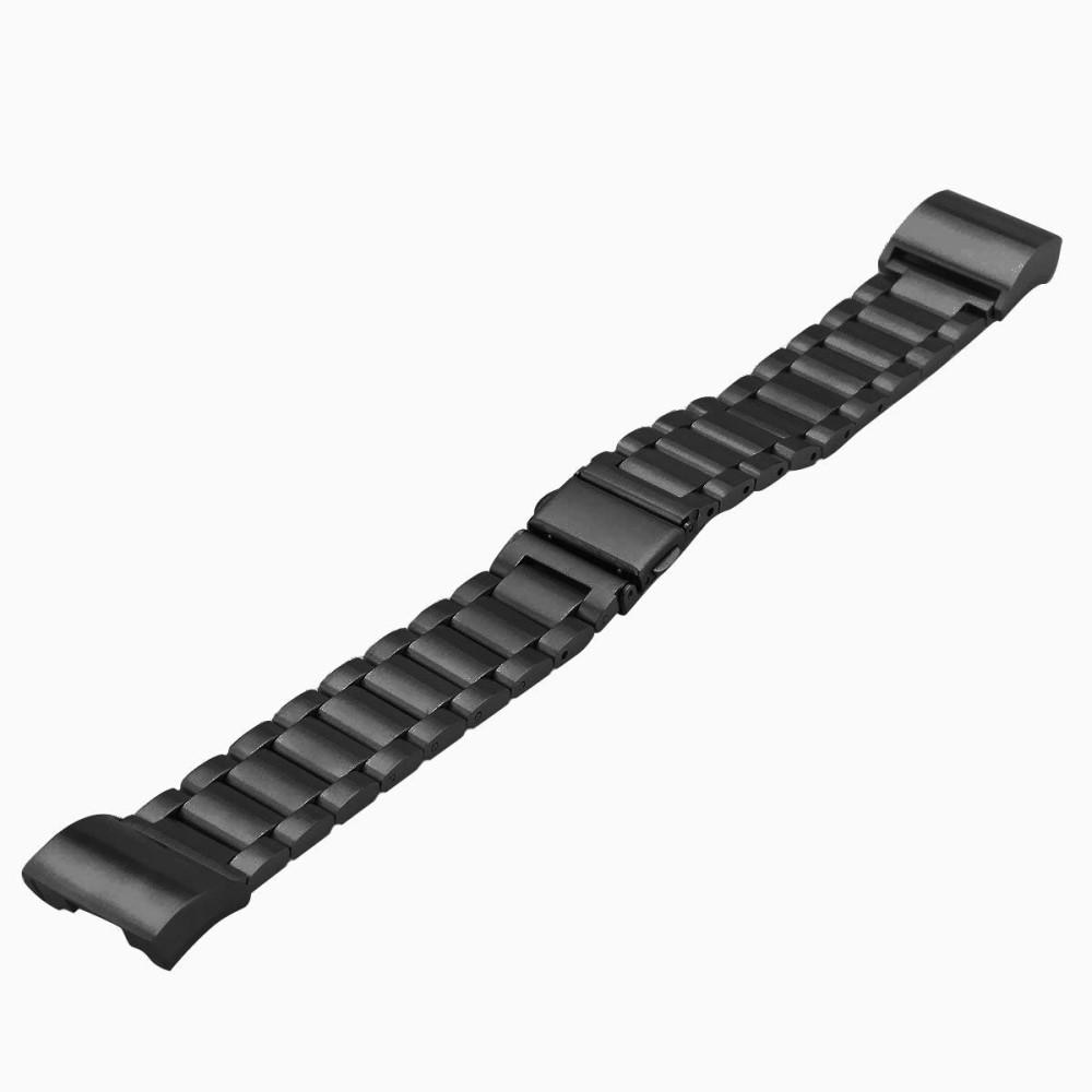 Metallarmband Fitbit Charge 4/Charge 3 Svart