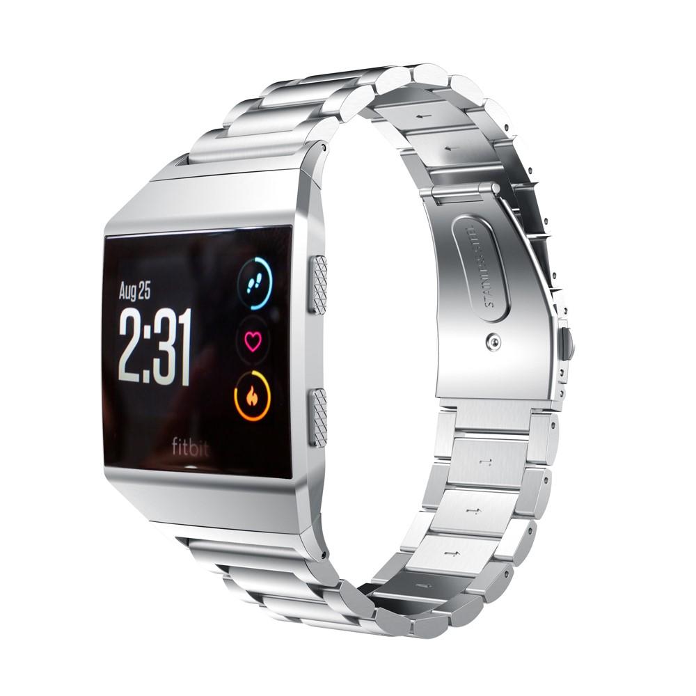 Metallarmband Fitbit Ionic silver