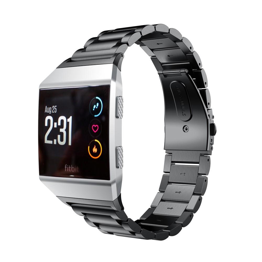 Metallarmband Fitbit Ionic svart