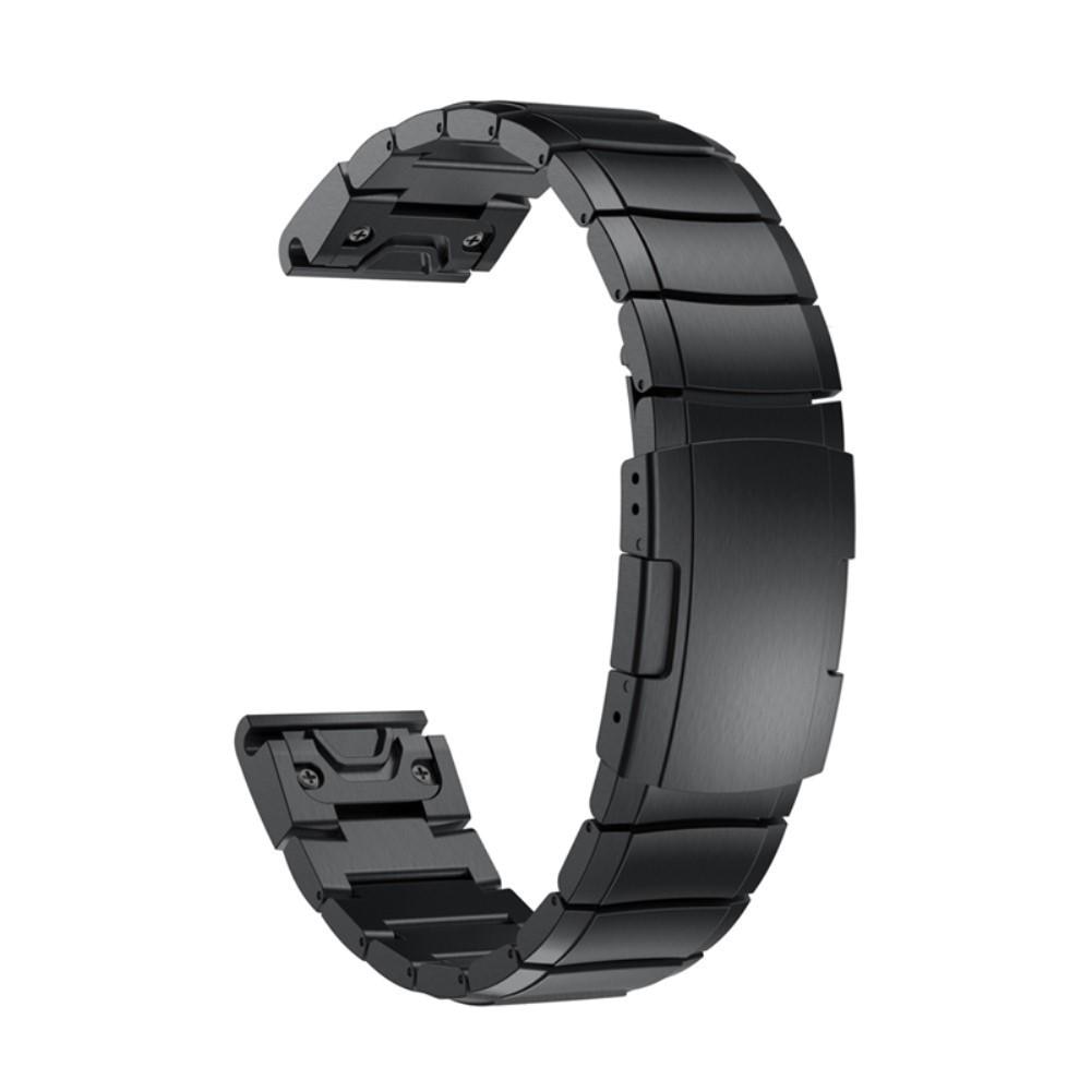 Länkarmband Garmin Fenix 6X svart