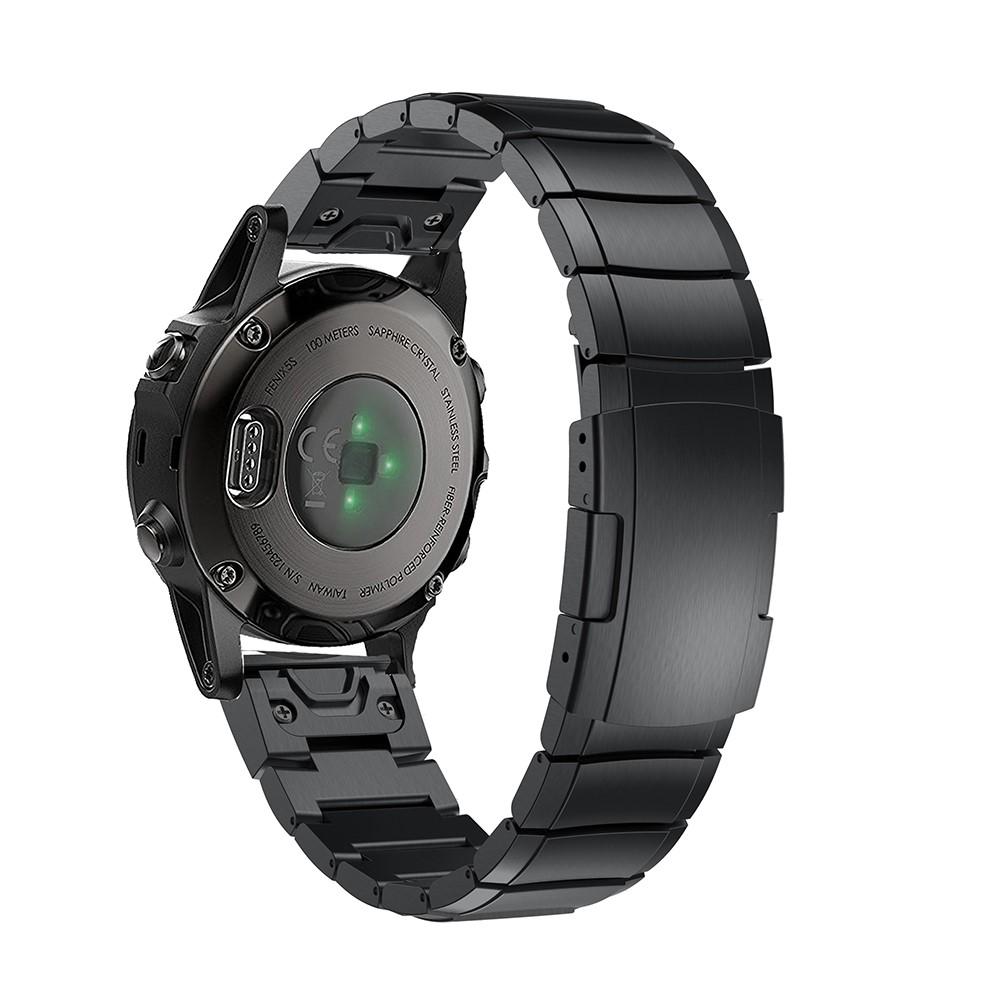 Länkarmband Garmin Fenix 7S svart