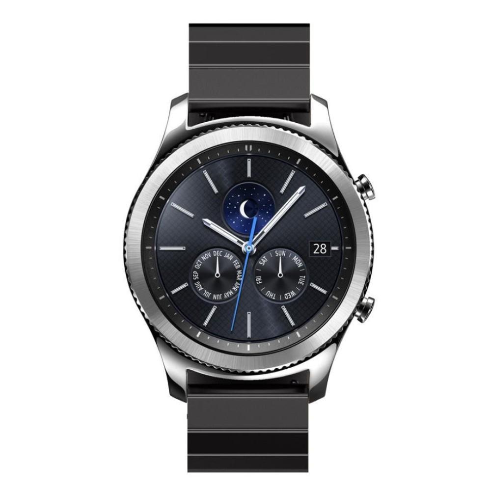 Länkarmband Samsung Gear S3 Frontier/S3 Classic svart