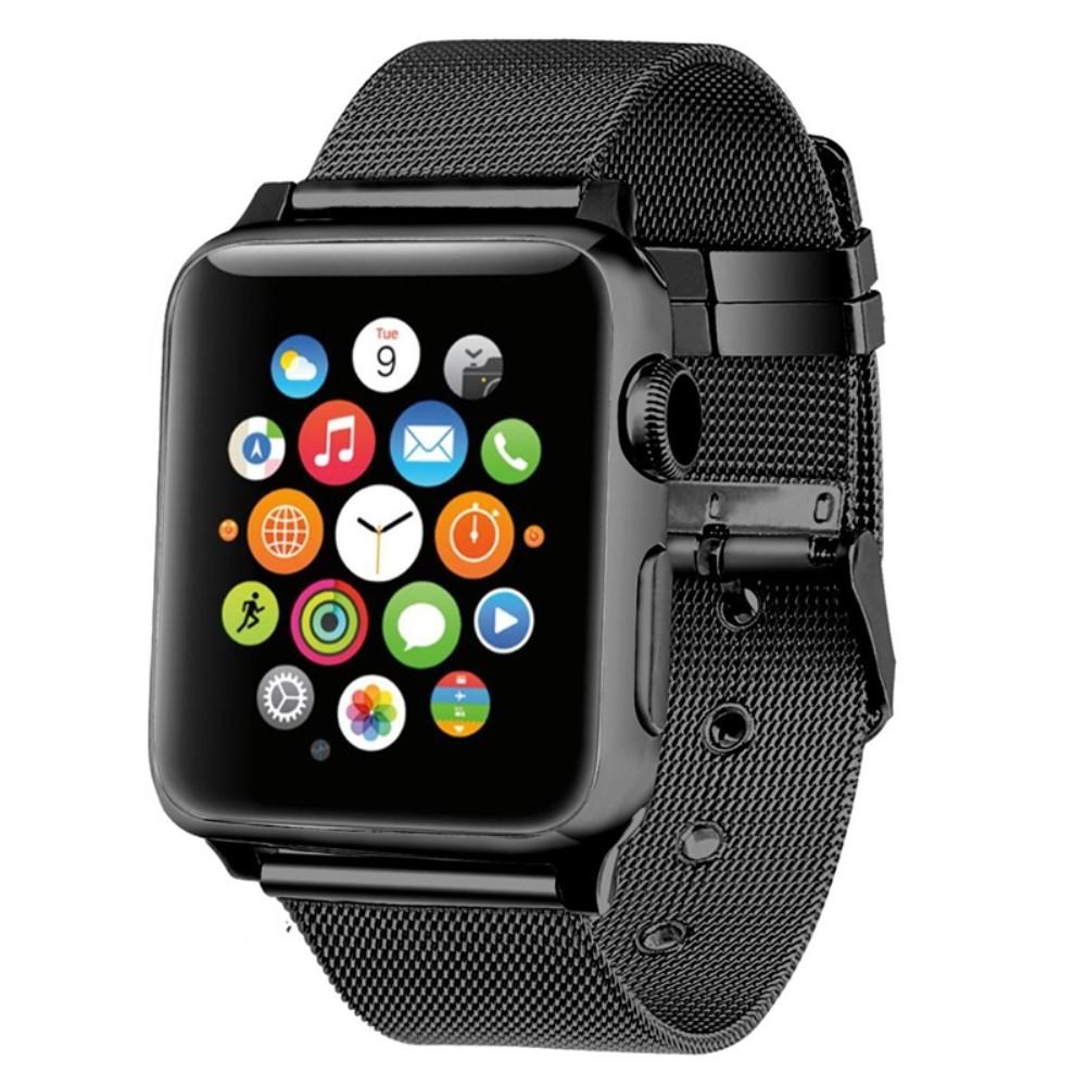 Mesh Bracelet Apple Watch 41mm Series 7 Black