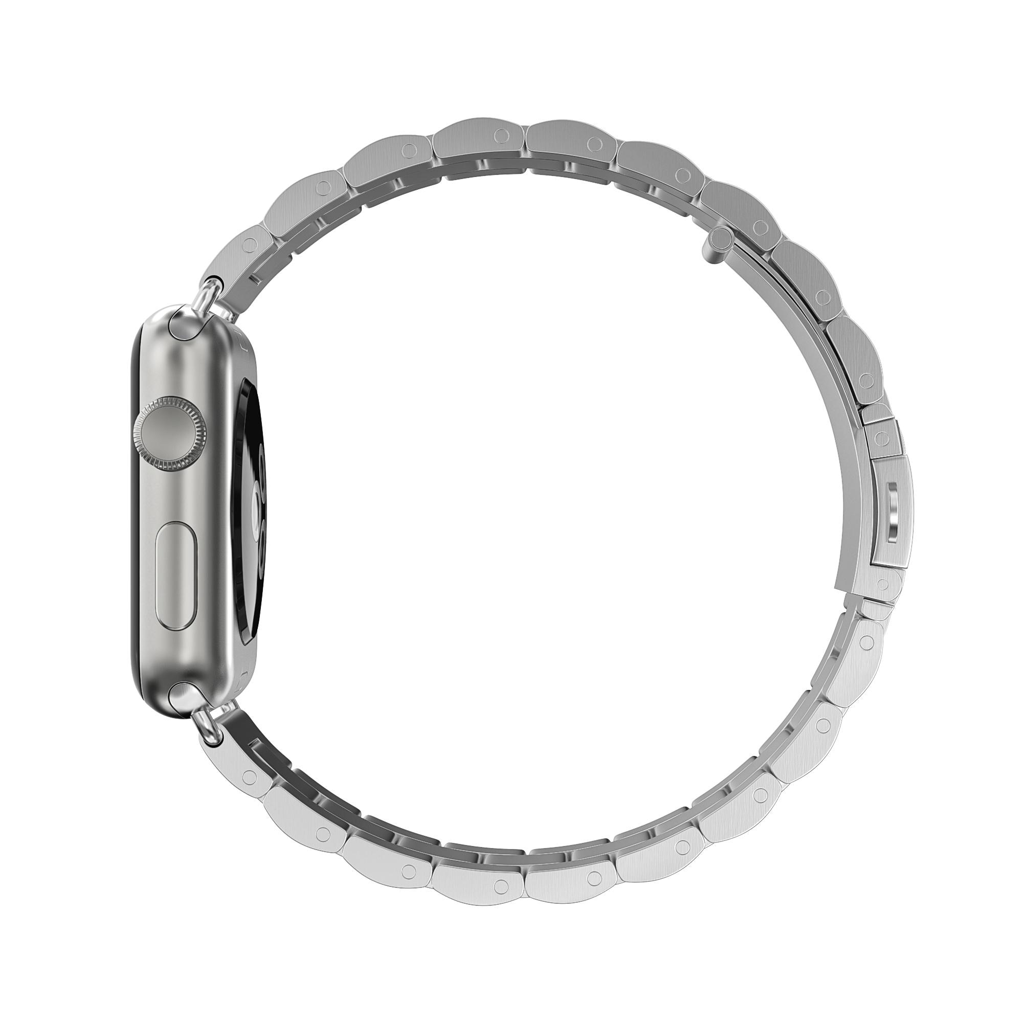 Metallarmband Apple Watch 45mm Series 9 silver