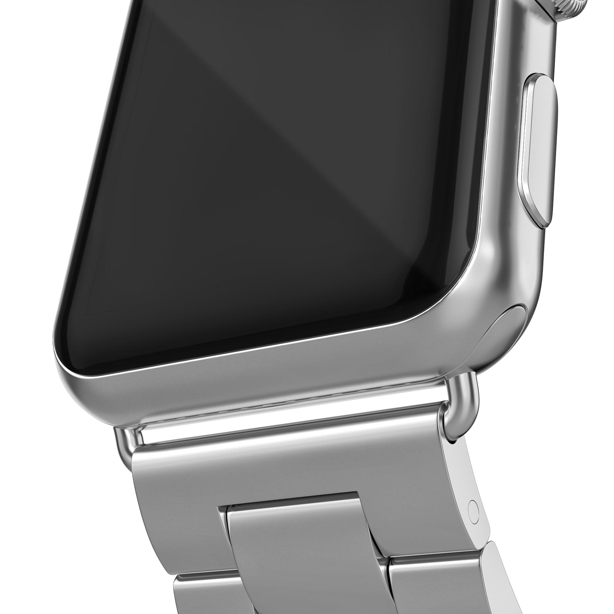 Metallarmband Apple Watch 41mm Series 8 silver